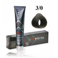 Inebrya Color profesionalūs plaukų dažai 100 ml. - 3/0 Dark Chestnut Natural