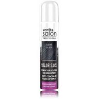 Venita Salon Professional Color S.O.S. purškiami plaukų dažai šaknims 75 ml. - Black