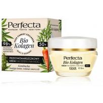 Perfecta Bio Kolagen 50+ dieninis ir naktinis kremas nuo raukšlių - 50 ml.