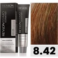 Revlon Professional Revlonissimo High Coverage kreminiai plaukų dažai - 8.42 Light Honey Blonde