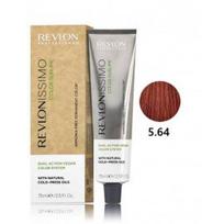 Revlon Professional Revlonissimo Color Sublime Vegan plaukų dažai be amoniako - 5.64 Light Brown Dark Red Coppery