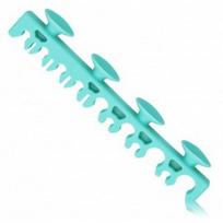 Mimo Silicone Makeup Brush Drying Rack makiažo šepetėlių džiovinimo laikiklis - Turquoise