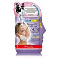 Purederm Firming Lift Multi-step V-Line Treatment kaukė skirta kaklui ir smakrui - 1 vnt.