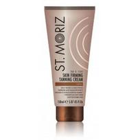 St. Moriz Professional Advanced Pro Gradual Tan & Tone Skin Firming Self Tanning Cream Medium savaiminio įdegio kremas - 150 ml.