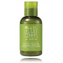 Little Green Baby šampūnas ir kūno prausiklis 2in1 kūdikiams - 60 ml.