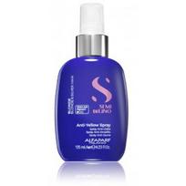 Alfaparf Semi Di Lino Anti-Yellow Spray purškiklis šviesiems plaukams - 125 ml.
