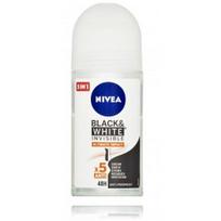 Nivea Invisible Black & White Ultimate Impact rutulinis antiperspirantas moterims - 50 ml.