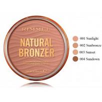 Rimmel Natural Bronzer Ultra-Fine Bronzing Powder bronzinė pudra - 002 Sunbronze