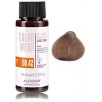 Alfaparf Color Wear Gloss Toner profesionalūs plaukų dažai - 08.42