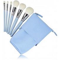 Ilū Basic Blue makiažo šepetėlių rinkinys su dėklu 6 vnt. - 1 vnt.