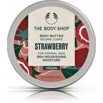 The Body Shop Strawberry Body Butter kūno sviestas normaliai odai - 50 ml.