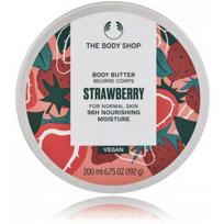 The Body Shop Strawberry Body Butter kūno sviestas normaliai odai - 200 ml.