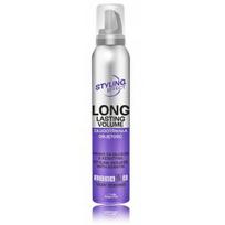 Joanna Styling Effect Long Lasting Volume Very Strong Styling Mousse labai stiprios fiksacijos putos plaukams su keratinu - 150 ml.
