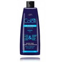 Joanna Ultra Color Hair Rinse Blue skalavimo priemonė šviesiems ir žiliems plaukams - 150 ml.