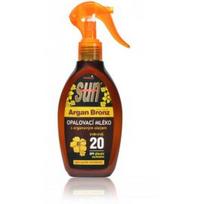 Vivaco Sun Vital Argan Bronz SPF apsauginis losjonas, skatinantis greitesnį įdegį - SPF 20