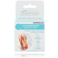 Bielenda Foot Remedy Refreshing Antiperspirant Foot Cream gaivinantis pėdų kremas - 50 ml.