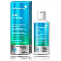 Farmona Nivelazione Sebo Active Dermatological Normalizing Shampoo normalizuojantis šampūnas nuo seborėjos riebiems plaukams - 100 ml.