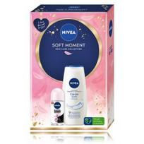NIVEA Soft Moment rinkinys moterims (dušo želė 250 ml. + antiperspirantas 50 ml.) - Rinkinys