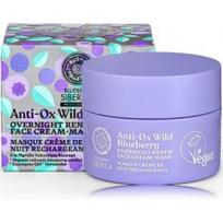 Natura Siberica Professional Anti-Ox Wild Blueberry Overnight Renew Face Cream-Mask jauninantis naktinis veido kremas-kaukė - 50 ml.