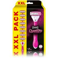 Wilkinson Sword Quattro For Women skustuvas ir 8 galvutės - 1 vnt.