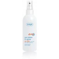 Ziaja Sun SPF50+ vandeniui atsparus apsauginis purškiamas kūno losjonas - 170 ml.