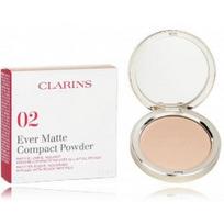 Clarins Ever Matte Compact Powder matinė kompaktinė pudra - 05 Medium Deep