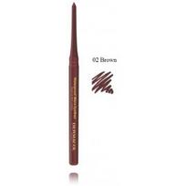 Dermacol Waterproof Micro Eyeliner vandeniui atsparus automatinis akių pieštukas - 02 Brown