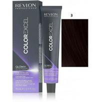 Revlon Professional Color Excel Glowin System plaukų dažai - 3 Dark Brown