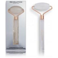 Revolution Skincare Clear Quartz Roller skaidraus kvarco masažinis volelis veidui - 1 vnt.