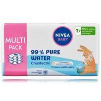 NIVEA Baby Pure Water drėgnos servetėlės kūdikiams - 3 x 57 vnt.