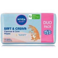 Nivea Baby Soft&Cream drėgnos servetėlės kūdikiams - Rinkinys