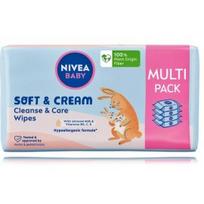 Nivea Baby Soft&Cream drėgnos servetėlės kūdikiams - Rinkinys