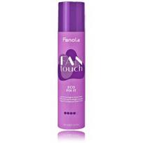 Fanola Fan Touch Eco Fix It Extra Strong Ecologic Lacquer ypač stiprios fiksacijos ekologiškas plaukų lakas - 320 ml.