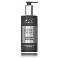 Apis Action For Men Nourishing Body and Hand Care Cream maitinantis kūno ir rankų kremas vyrams - 300 ml.