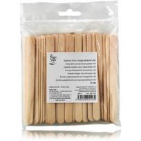 Peggy Sage Disposable Wooden Facial Spatula vienkartinės medinės mentelės veido depiliacijai vašku - 50 vnt.