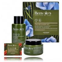 Alfaparf Milano Benvoleo The Recovery Kit rinkinys plaukams (80 g. kietas šampūnas / prausiklis + 250 ml. kaukė + 275 ml. šampūnas) - Rinkinys