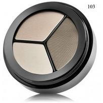PAESE Luxus Matte Eyeshadow trigubi matiniai akių šešėliai - 103