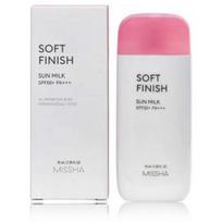 MISSHA All Around Safe Block Soft Finish Sun Milk SPF50+ PA+++ apsauginis veido ir kūno pienelis nuo saulės - 70 ml.