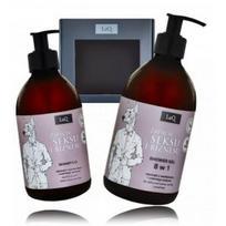 LaQ Doberman rinkinys vyrams (šampūnas 300 ml. + dušo gelis 500 ml.) - Rinkinys