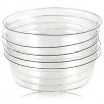 Peggy Sage Plastic Disposable Mixing Cups vienkartinis blakstienų / antakių dažų maišymo indelis - 5 vnt.