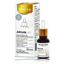 MINCER PHARMA Argan Life No.806 Oil veido ir kaklo aliejus visiems odos tipams - 15 ml.