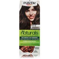 Schwarzkopf Palette Permanent Naturals Color Creme ilgalaikiai plaukų dažai be amoniako - 4-0 (700) Medium Brown