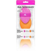 Real Techniques Miracle 2in1 Powder Puff makiažo kempinėlė - 2 vnt.