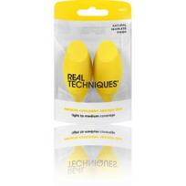 Real Techniques Miracle Concealer Sponge makiažo kempinėlė - Yellow 2 vnt.