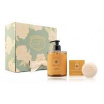 Panier Des Sens Regenerating Honey rinkinys (500 ml. skystas muilas + 75 g. kietas šampūnas) - 1 vnt.