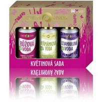 Purity Vision Flower rinkinys (rožių vanduo 100 ml. + levandų vanduo 100 ml. + ramunėlių vanduo 100 ml.) - 1 vnt.