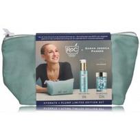 Roc Hydrate + Plump Limited Edition Set rinkinys moterims (50 ml. veido drėkiklis + 30 vnt. kapsulės + kosmetinė) - Rinkinys