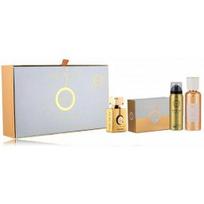 Armaf Club de Nuit Milestone rinkinys vyrams ir moterims (30 ml. EDP + 130 g. muilas + 50 ml. kūno purškiklis + 55 ml. plaukų dulksna) - Rinkinys
