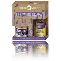 Purity Vision Bio Lavander odos priežiūros rinkinys (kūno sviestas 120 ml. + kūno aliejus 100 ml.) - 1 vnt.