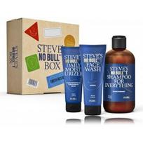 Steve's No Bull***t Fresh Face All Day rinkinys vyrams (100 ml. veido prausiklis + 250 ml. šampūnas + 100 ml. veido kremas) - 1 vnt.